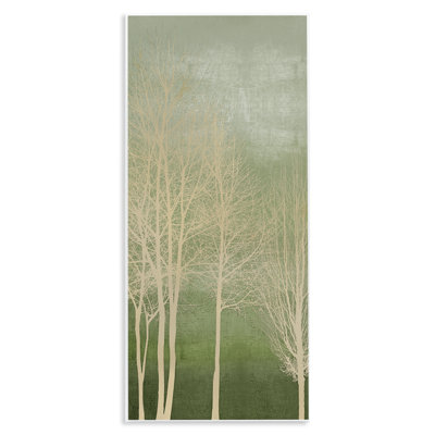Plaque murale subtile ombre et arbre, design par Kate Bennett