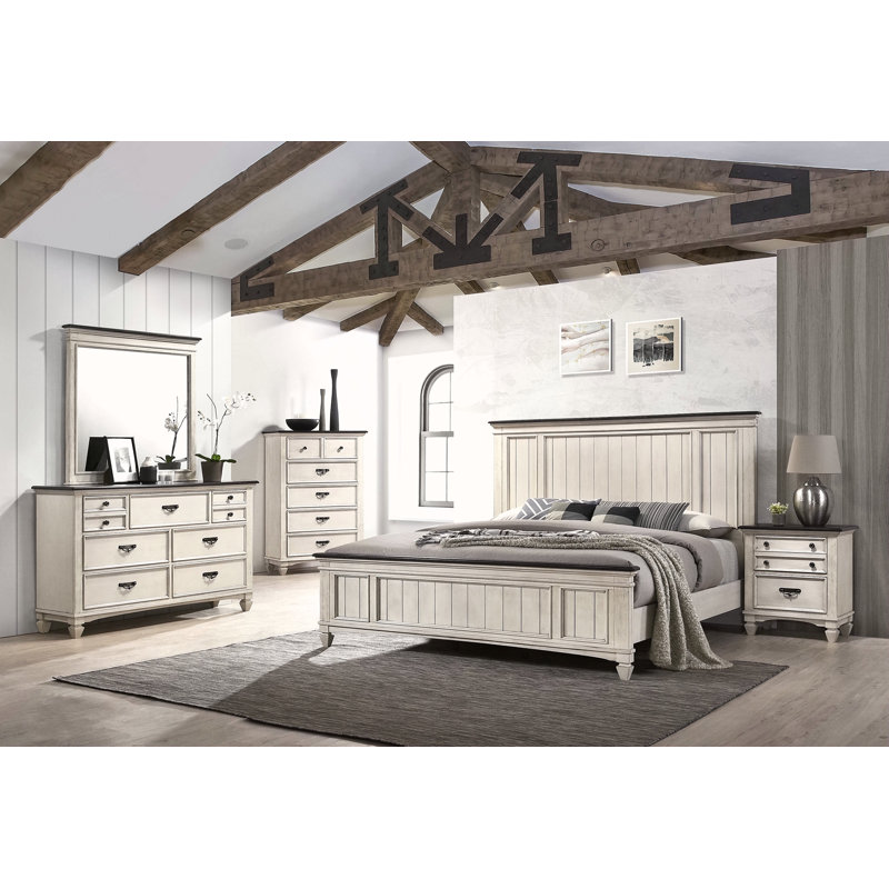 Accent Nightstand - Beige