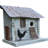 Bird in Hand Series Cumberland Chicken Coop 10 in x 10 in x 8 in Birdhouse