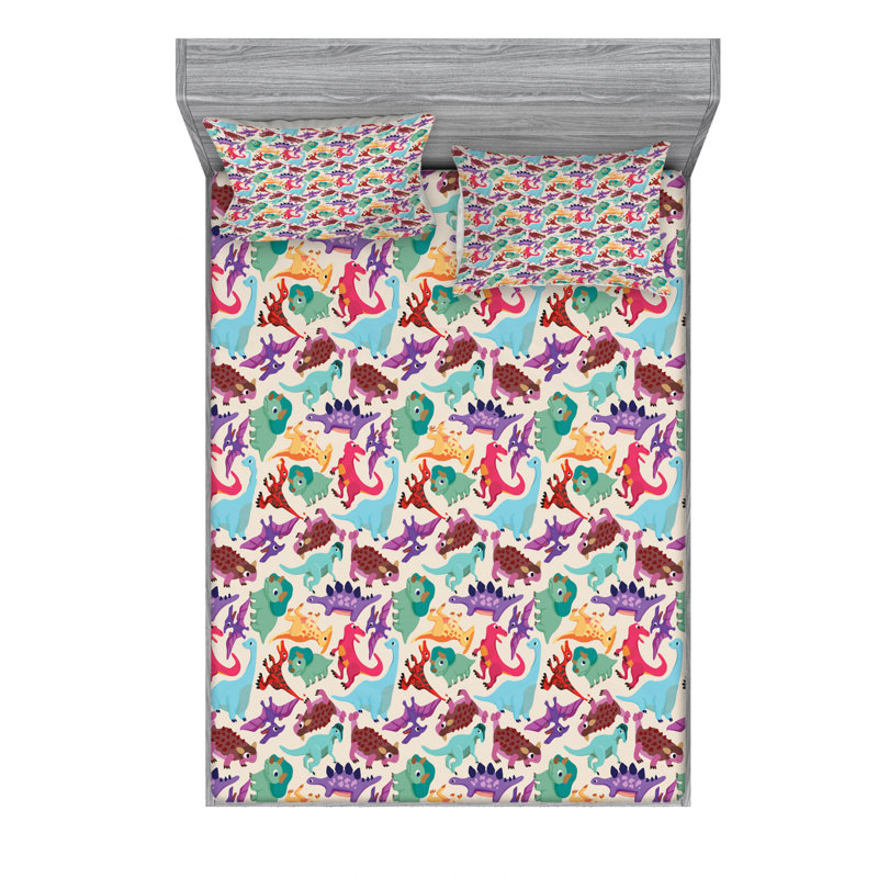 Microfiber Sheet Set, Full/Double Sheet Set with Fitted Sheet