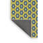 Tapis géométrique bleu-745520809