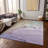 Machine Washable Indoor/Outdoor Xhevrie Lavender Rug-1987206859