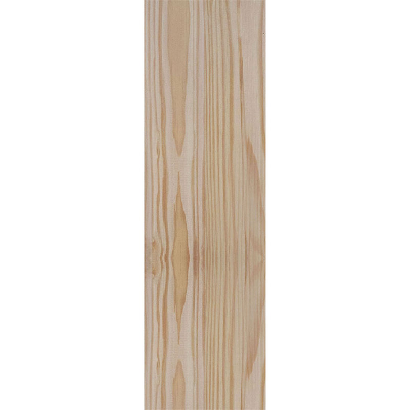 Support triple en fer traditionnel Avery 8 po, H 16 po x P 13 1/2 po, Sapin de Douglas l 3 1/2 po x T 4 po (lisse)