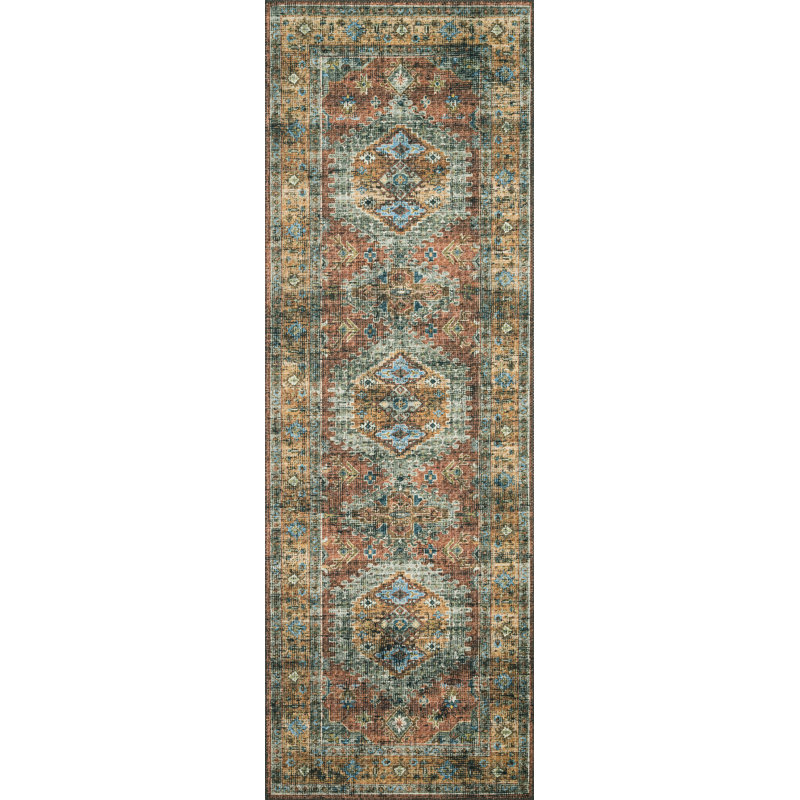 Gelo Oriental Indoor Rug, Runner 2'6" x 12'