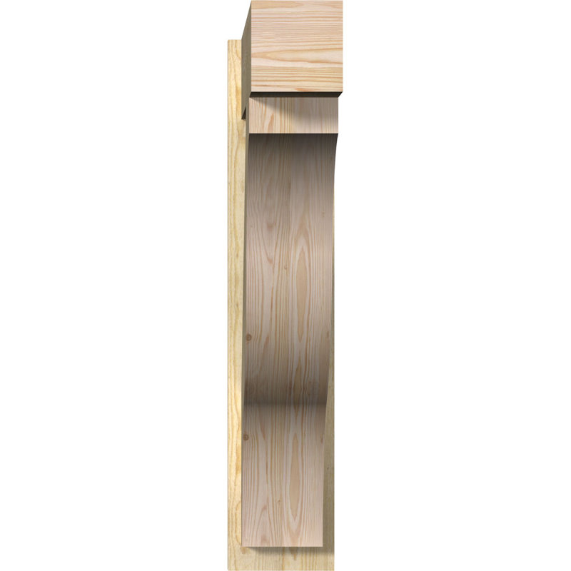 Jeu de blocs Funston, 8" W Douglas Fir (Rough Sawn), P 34 po x H 40 po