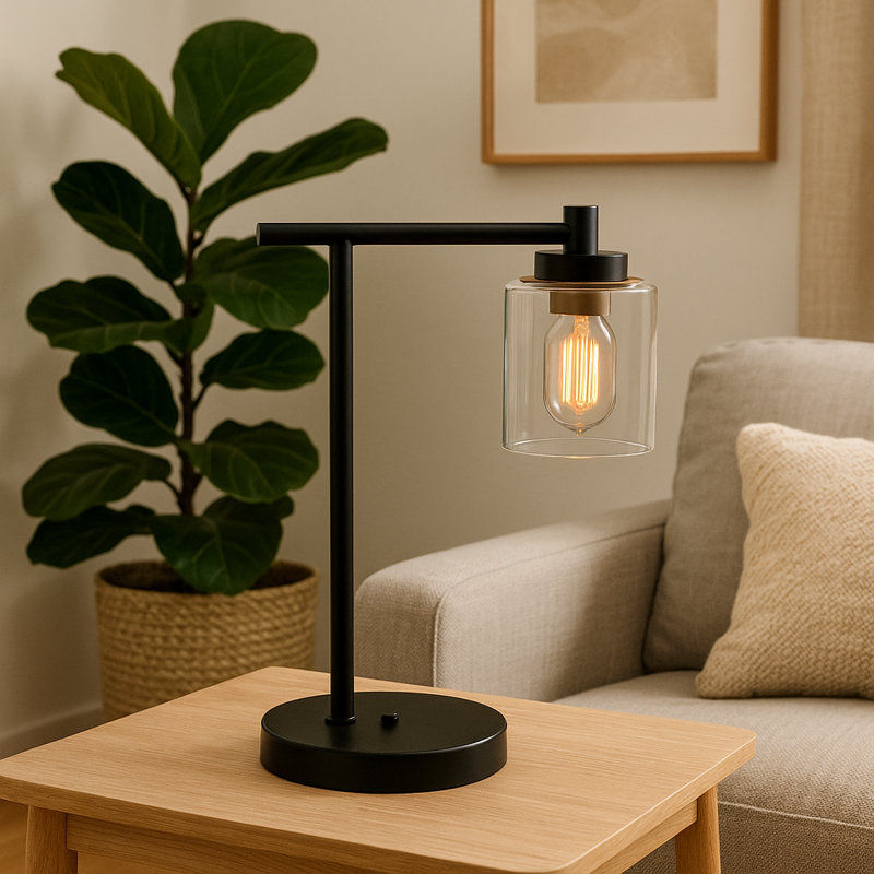 Bailey Black 1 Light Table Lamp