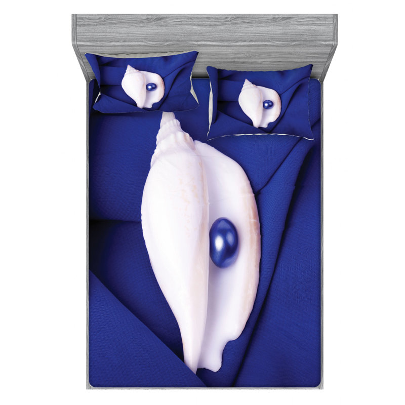 Microfiber Sheet Set, Queen Sheet Set with Fitted Sheet