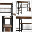 Rangement de bureau avec grand espace H 28,9 po x l 37,8 po Masaharu