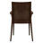 Mace No-Assembly Stackable Patio Armchair – Modern All-Weather Weave Dining Chair – Waterproof & Sturdy Polypropylene Seating for Garden & Balcony-30181370-124128376