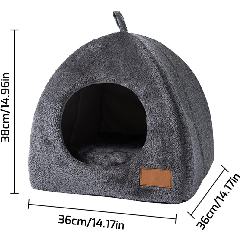 Cozy Pet Bed Warm Cave Nest Bed Bed