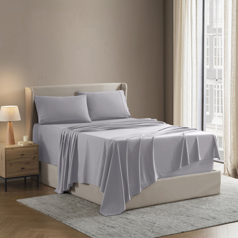 Ensemble de draps Luxury Collection Classic, Brume de lavande, Très grand séparé