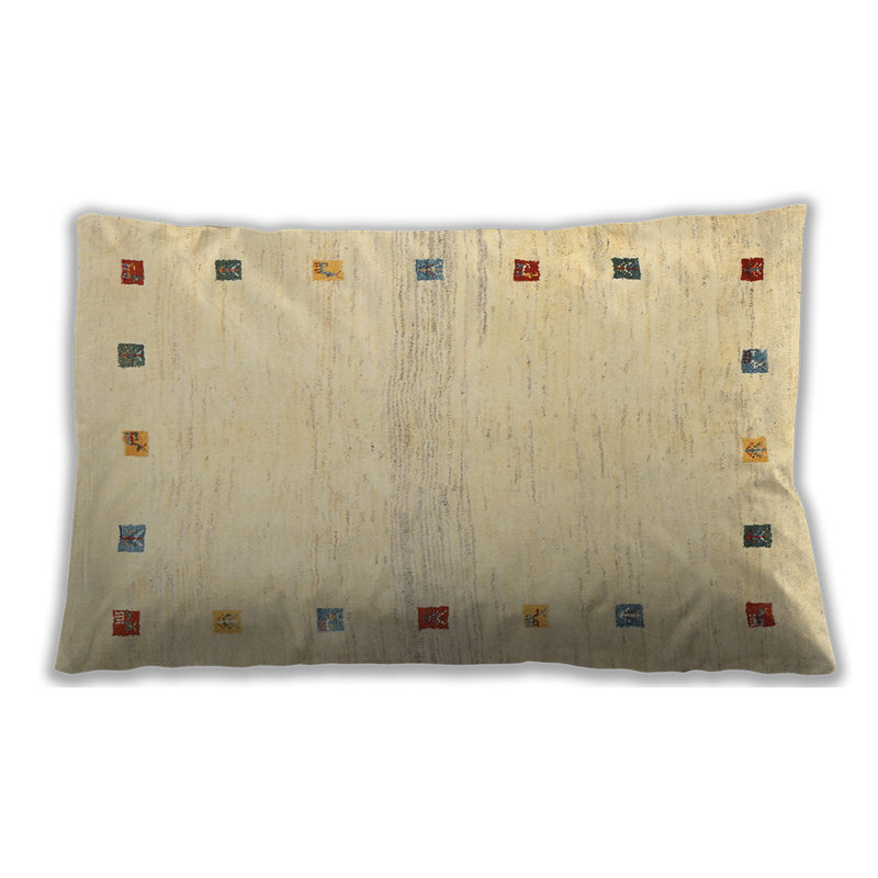 Abstract Throw Pillow, Microsuede