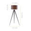 Darlington 157cm Tripod Floor Lamp-83599474