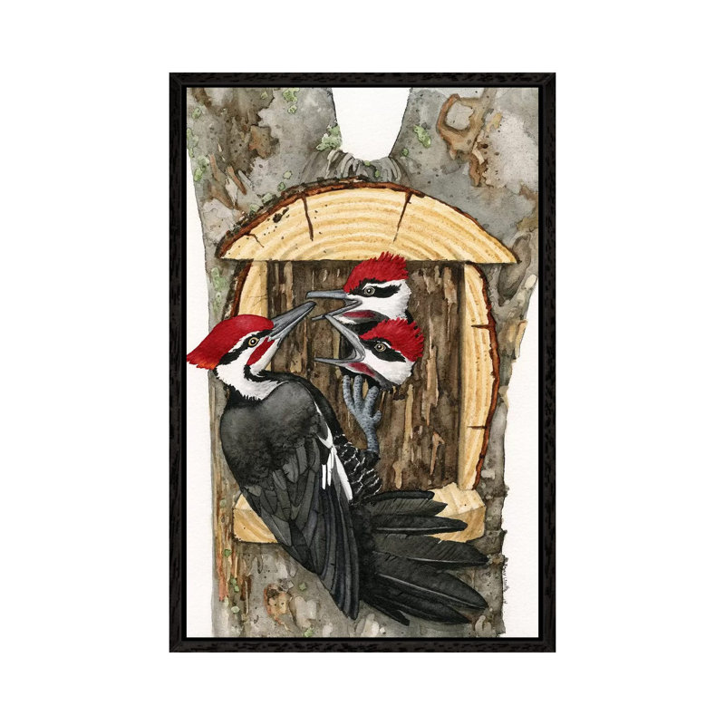 Rustic Living by Tracy Lizotte - Gallery-Wrapped Canvas Giclée on Canvas, 66.04 cm H x 45.72 cm W, Black Framed