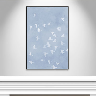 Flying Friends Print by Marcus Prime