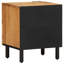 40cm W Metal Bedside Table