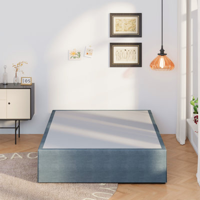 Everaldo 16 Bed Frame with Fabric Cover