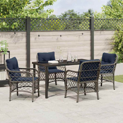 4 - Person Patio Dining Set with Rectangular Table