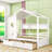 Alakai 2 Drawers Wood Platform Bed with Shelves-2054064258-2054064257