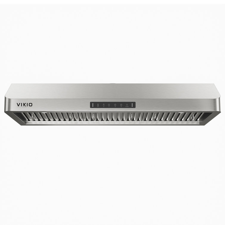 VIKIO 36" 900 CFM Ducted Under Cabinet Range Hood in Stainless Steel with 3-Way Venting and Gesture Control