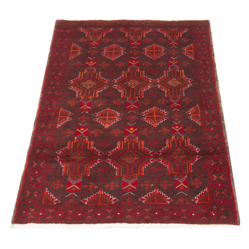 Tapis brun foncé Royal Baluch 3 pi 4 po x 6 pi 1 po