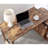 L-Shaped Workstation With Storage Credenza-1213623519