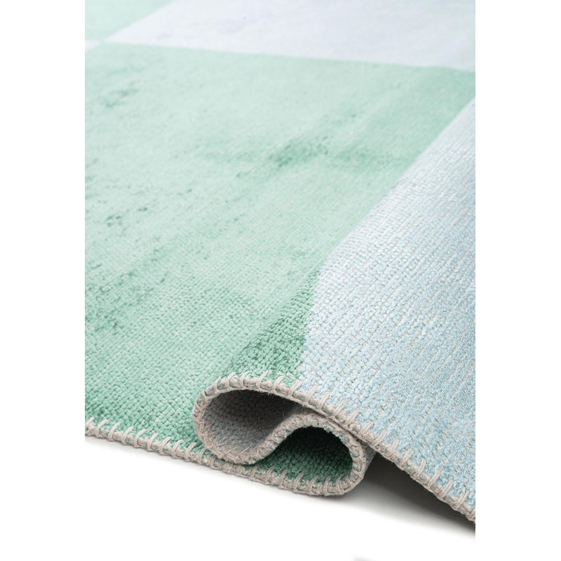 Modern Abstract Area Rug, Rectangle 7'10" x 9'10"