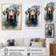 «Dog Weimaraner Majestic Portrait III», reproduction sur toile-2137502734-2137502735