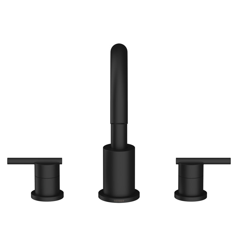 Parma Deck Mount Tub Filler, Satin Black