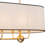 Mihaica 8-Light Dimmable Oval Linear Chandelier