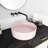 Ceramic Circular Vessel Bathroom Sink Art Sink-1722920012