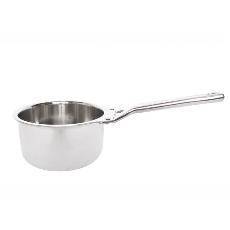 True Induction Gourmet 2.5-L. Stainless Steel Saucepan