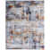 Lipe Abstract Area Rug in Gray