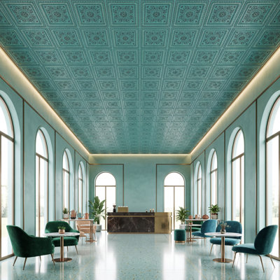 La Scala Drop-in or Glue-up PVC Ceiling Tile