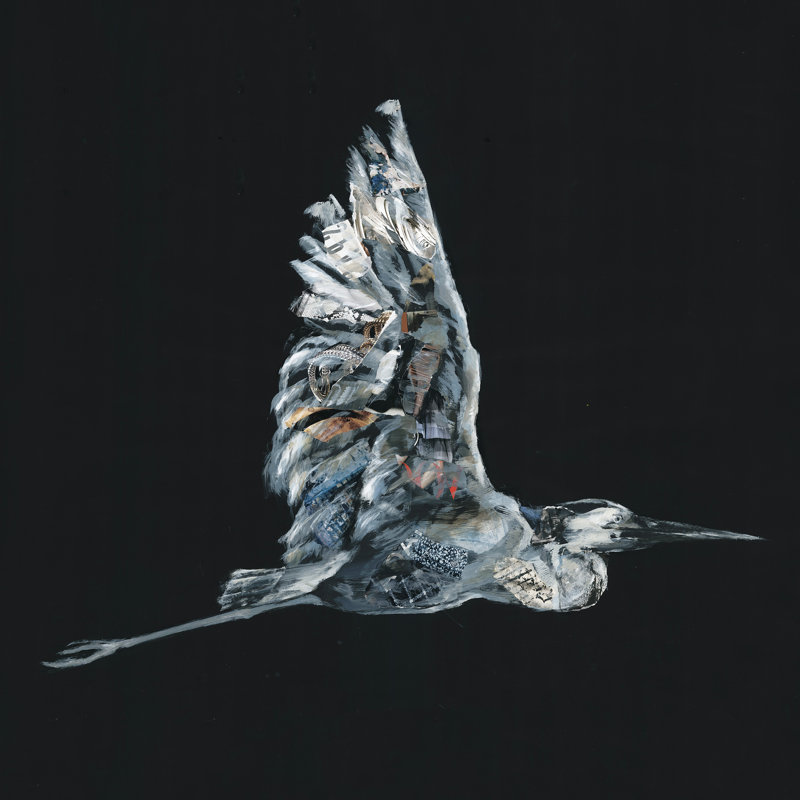 Pieces Of Sea III Painting by Giselle Kelly, 40" H x 40" W, Image Brush Gel
