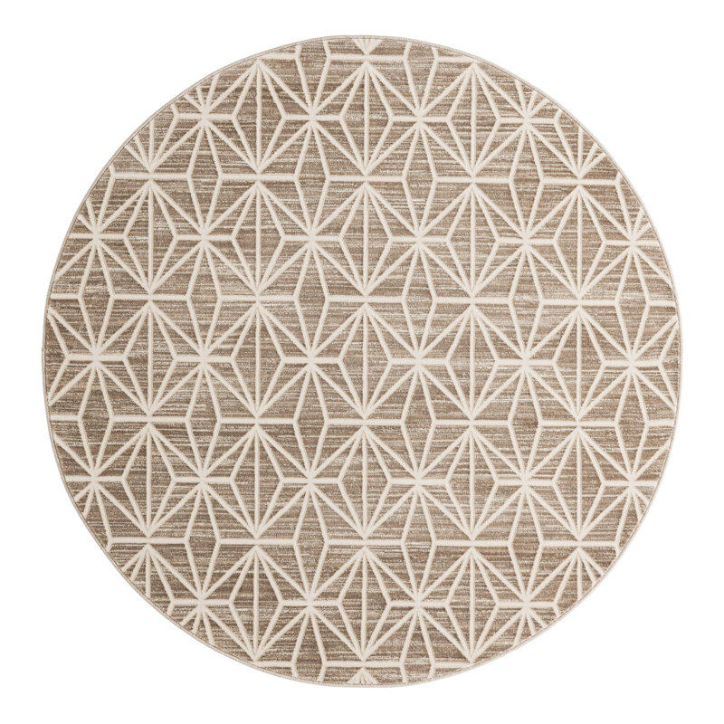 Tapis Fifth Avenue Uptown par Jill Zarin, Rond 5 pi 3 po