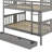 Full Over Full Bunk Bed With Drawers