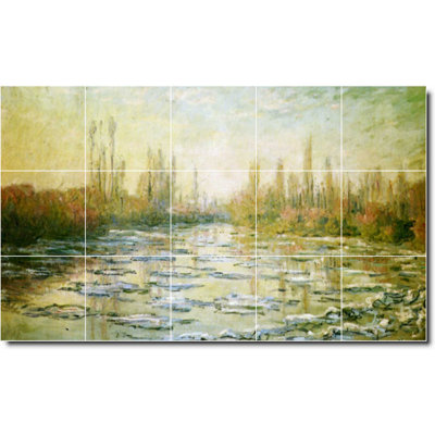 Carreau de peinture murale 40 po x 24 po 8 po x 8 po