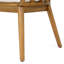 Ensemble de 2 fauteuils de salle à manger Klismos