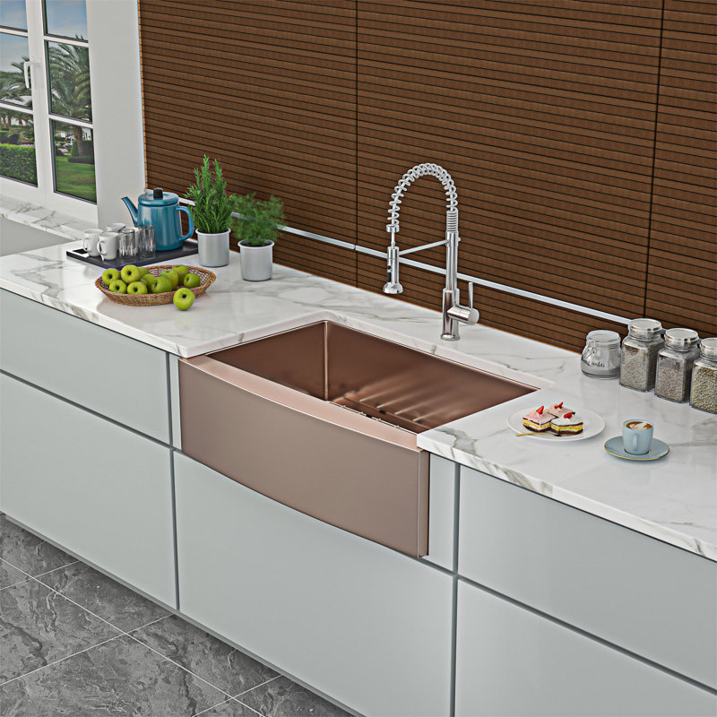 Farmhouse Apron Front Kitchen Sink