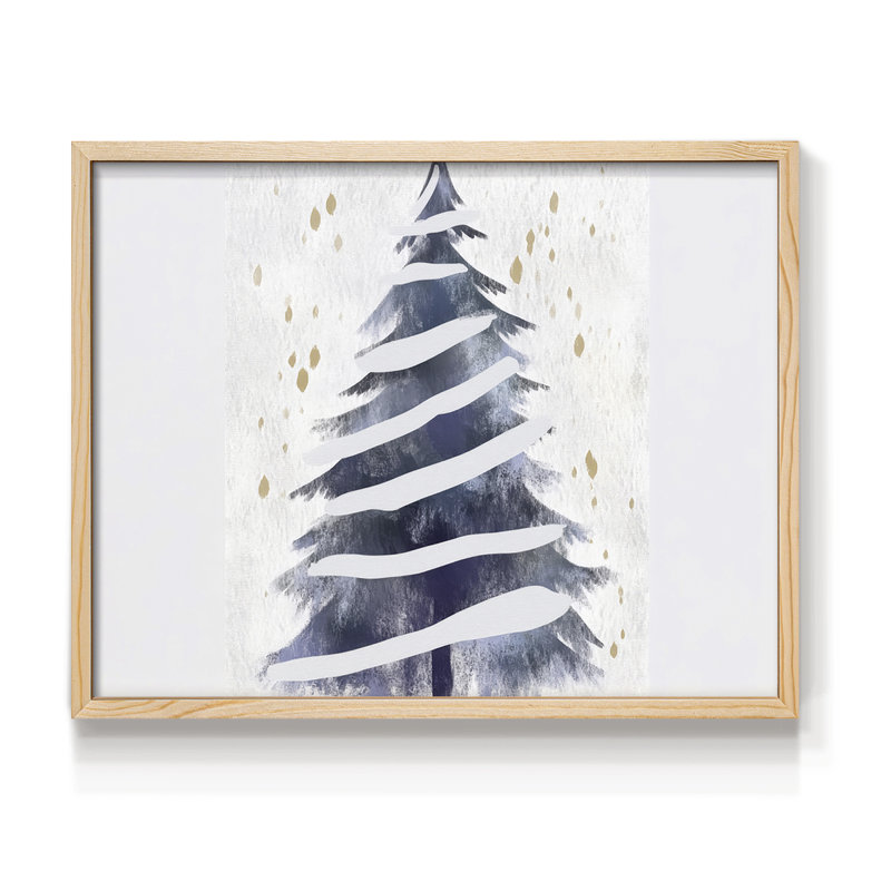 «Chirstmas Art» - DCCxxiii - reproduction encadrée, H 8 po x l 10 po, Naturel