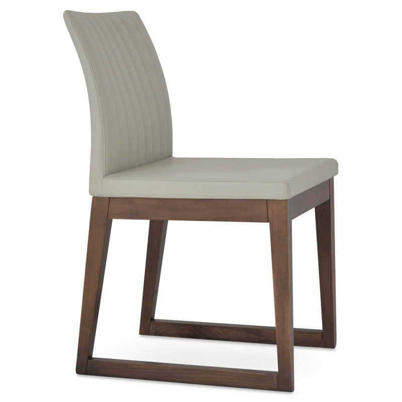Chaise d'appoint Zeyno, Gris clair