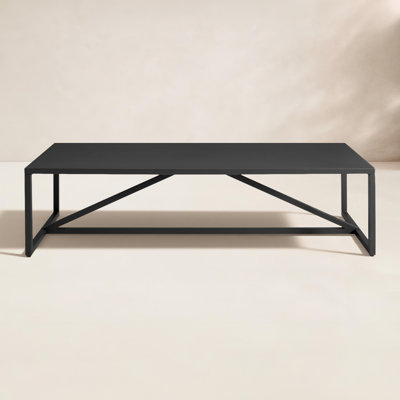 Strut 20'' Metal Outdoor Coffee Table