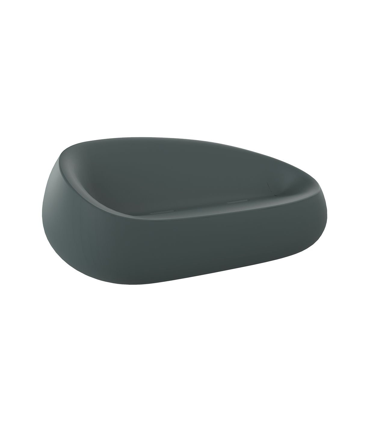 Stone 79" Patio Sofa, Green