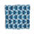Musser Polyester Geometric Square Napkin-1664501430