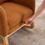 Fauteuil d'appoint avec repose-pieds Accent-1109388555