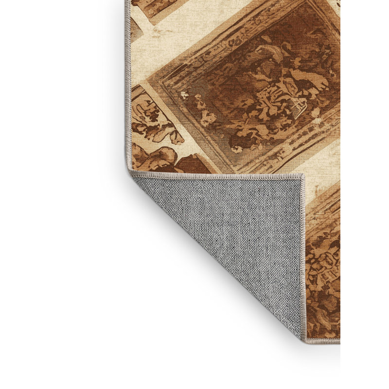 Tapis traditionnel lavable à la machine Parkwoods, 8 x 10
