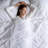 Cooling Touch White All Season Jersey Knit Ultra-Soft Down Alternative King/Cal King Blanket-100209581