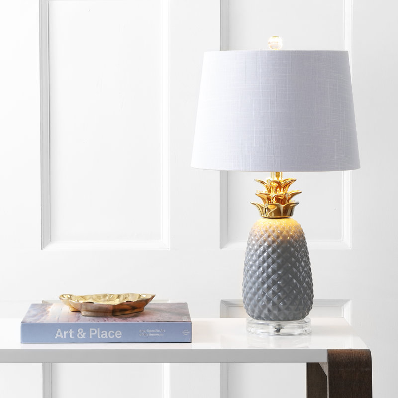 Lampe de table 23 po Arianna, Gris