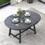 Table de salle à manger extensible Modern - Gris, design classique en gris Assemblage facile